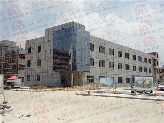 隱框玻璃幕墻 隱框玻璃幕墻