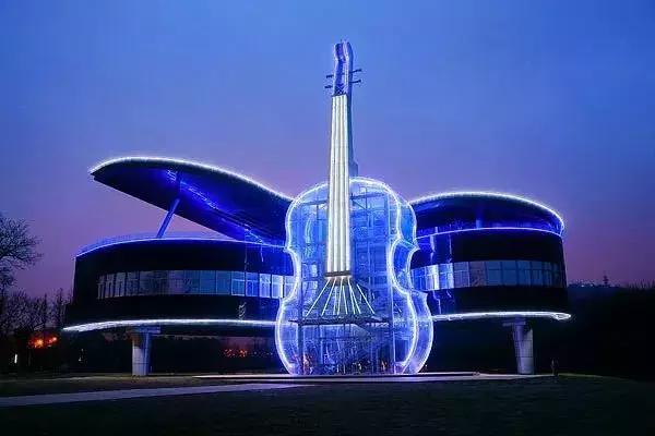 樂器樓 玻璃幕墻 樂器樓 玻璃幕墻