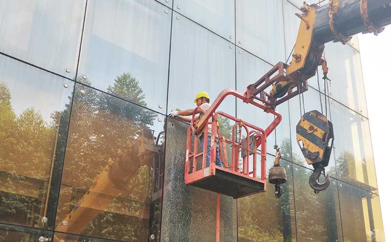 玻璃幕墻更換